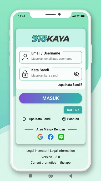 Masuk ke Akun 918kaya Anda Sekarang
