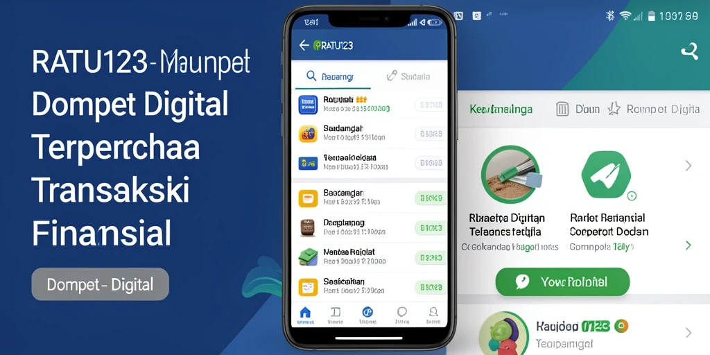 Antarmuka RATU123 yang sederhana dan mudah digunakan